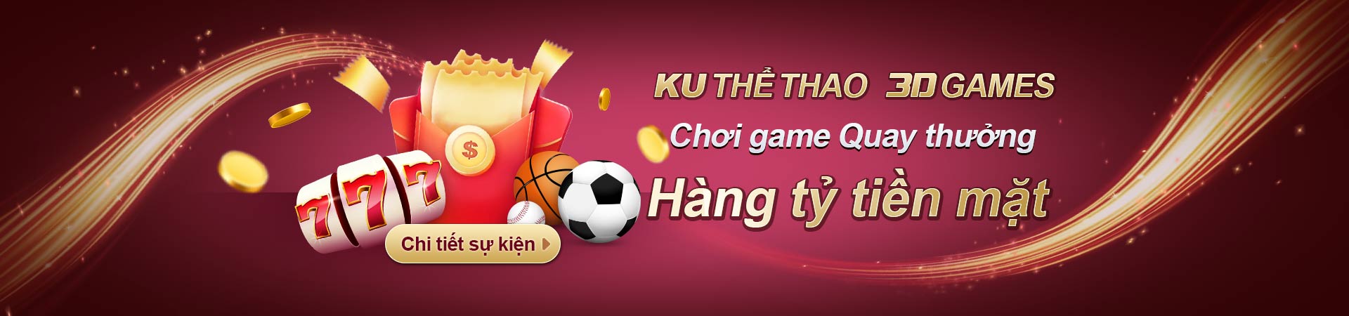 Chơi game tại KU Thể Thao và 3D Games để nhận thưởng tiền mặt hàng tỷ mỗi tuần.